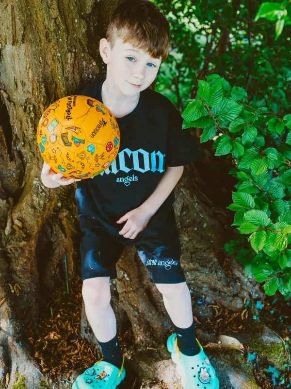 Falcon Angels Limited Edition oversized Kids t-shirt and short set