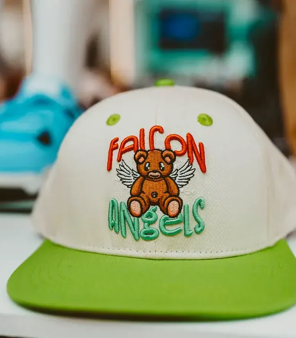 Falcon Angels Kids Angels Print Snapback Cap